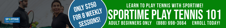 Play Tennis 101 @ SPORTIME