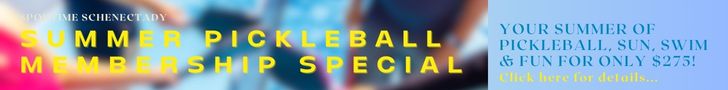 SPORTIME Schenectady Summer Pickleball Membership Offer